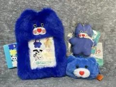 mojojojo カードケース　ラバーマスコット　フェイスポーチ　ネコ　3点