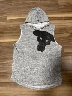 アンダーアーマー プロジェクトロック ノースリーブ スウェット パーカー ベスト