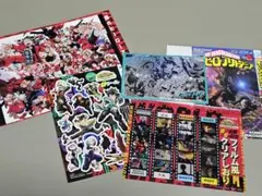 僕のヒーローアカデミア　週刊少年ジャンプ　付録　シール　しおり