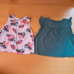 女の子チュニック 2枚セット 100cmのサムネイル
