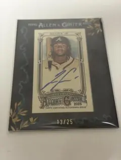 Ronald Acuña Jr. 直筆サインカード 13/25