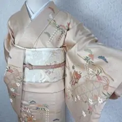 訪問着 フルセット a164H 正絹　入学式　結婚式　七五三　お宮参り img_73_01.jpg