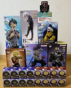 一番くじ 僕のヒーローアカデミア フィギュア コンプリートセット　おまけ付き