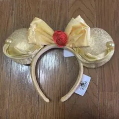 新品タグ付き　上海ディズニー　美女と野獣カチューシャ★