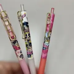 パワパフ　ボールペン　3本セット　インク黒