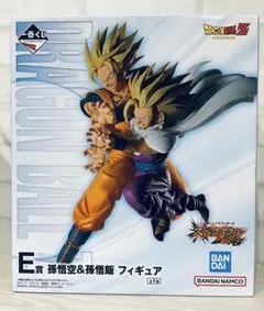 一番くじ ドラゴンボール スペクタクルバトルE賞 孫悟空＆孫悟飯 親子かめはめ波のサムネイル
