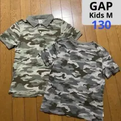 GAP Kids★迷彩柄２枚セット、Tシャツ、ポロシャツ、M、130のサムネイル