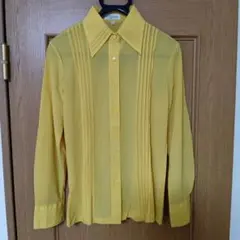 Cospani イエロー 長袖シャツ　ブラウス 　13