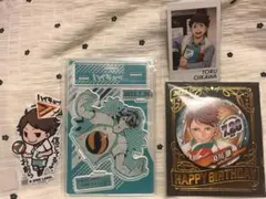 ハイキュー 及川徹 バースデー 2022 アクリルスタンド 缶バッチ など