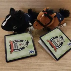 サラブレッドコレクション ぬいぐるみクリップ マスコット　２セット
