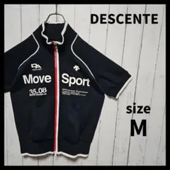 【DESCENTE】 MOVE SPORT トラックジャケット　半袖　F683のサムネイル