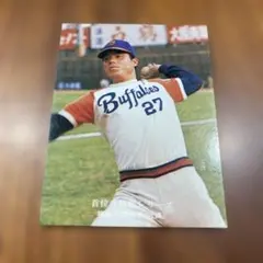 【1976年】カルビープロ野球カード　☆神部年男・近鉄☆191番☆