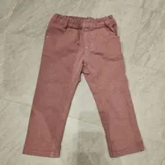 moujonjon ベビー パンツ 90cm ハートポケット