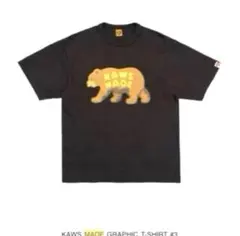 KAWS MADE GRAPHIC T-SHIRT #3 限ブラック　新品未開封のサムネイル