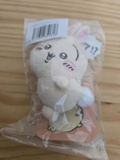 ちいかわ うさぎだらけくじ ぬいぐるみバッジ