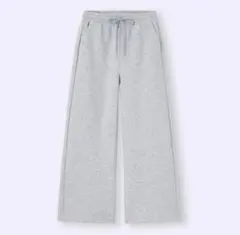 GU パフスウェットバギーパンツ　レディースM