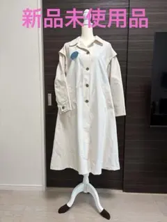 SamansaMos2blueトレンチコート春コートキナリ　ベージュ