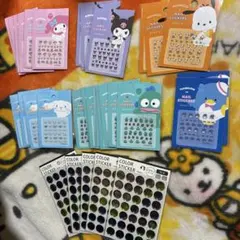 選べるネイルシール5点　エポキシシール1点　計6点