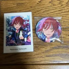 あんスタ イベコレ缶バッジ 逆先夏目 SS シンセカイ ぱしゃっつ