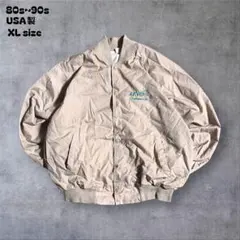 80s90sUSA製LEVER刺繍コーチジャケットXL