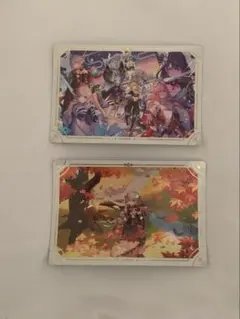 【原神】　楓原 万葉+稲妻編ウエハースシール