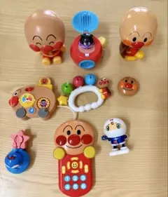 アンパンマン おもちゃ9点セット　アンパンマンリモコン美品