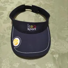 keo sport サンバイザー ブラックのサムネイル