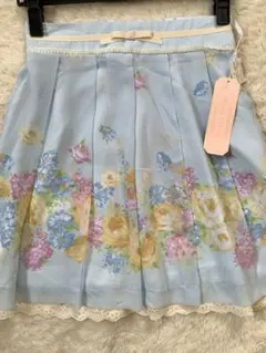 花柄 フレアスカートのサムネイル