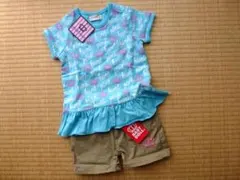 【新品】BABY DOLL/ベビードール 　半そでTシャツ＆短パン 90cm