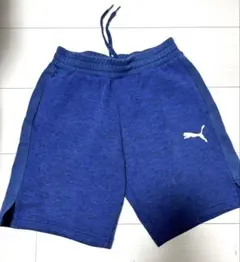 PUMA 青 ハーフパンツ　150