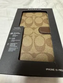 A032』☆正規品☆COACH iPhone12miniケ–ス/Brown - メルカリ
