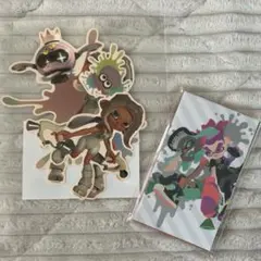 スプラトゥーン3 ステッカーセット&ポチ袋