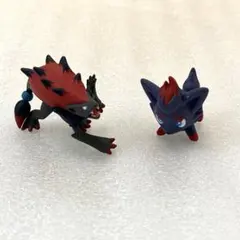 クリッピングフィギュア ポケモン ゾロア ゾロアーク 劇場版 セット
