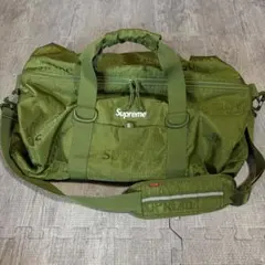 Supreme ダッフル ボストンバッグ 総柄グリーンのサムネイル