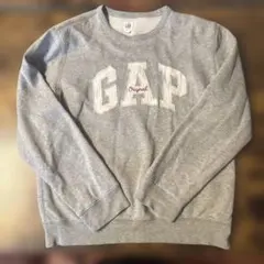 GAP グレー クルーネック トレーナー