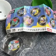 BTSくら寿司ステッカー