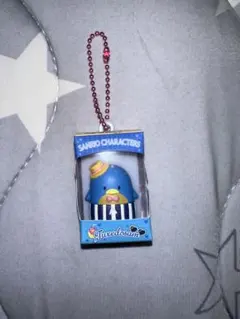サンリオキャラクターズ ミニチュアキーホルダー タキシードサム