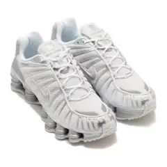 NIKE SHOX SILVER-WHITE 27.5cm