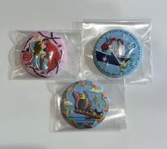 ディズニー刺繍ピンバッジ3個セット