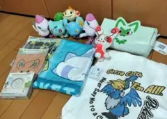 ポケモン12点セット★マスコット　プレミアムバスタオル　ポケットモンスター