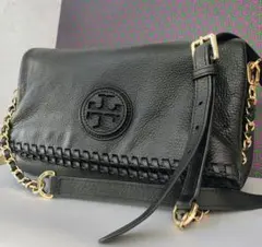 Tory Burch トリーバーチ　レザー 2WAY チェーン ショルダー 黒