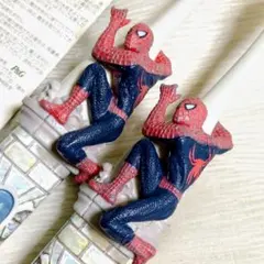 ジャンク スパイダーマン電動歯ブラシ 2本 マックスファクター㈱P&Gのサムネイル