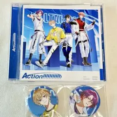 VOLTACTION 『Action!!!!!!!!!!!!』CD 缶バッジ