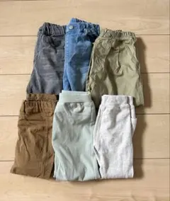 ベビー 長ズボン6枚セット【95㎝】