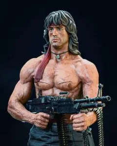 ランボー ヴィンテージフィギュア 置物 シルベスタ・スタローン ランボー ヴィンテージフィギュア 置物 シルベスタ・スタローン - メルカリ