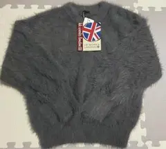 HK works Londonフェザークルーネックプルオーバー　グレー　　LL