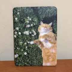 猫とうさぎのキンドルカバー　Kindle6.8インチ
