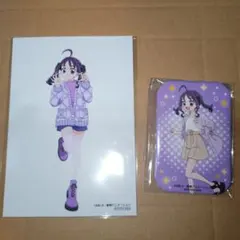 キュアキュンキュン（紫雨こころ）　非売品2点　CD購入特典 缶バッジ＆ブロマイド