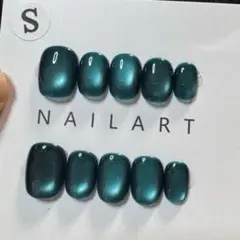 【セツ】マグネット　ネイルチップ　付け爪（9898）