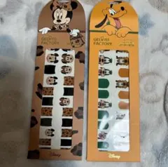 GELVTO FACTORY ディズニー ネイルシートミニー プルート 2個